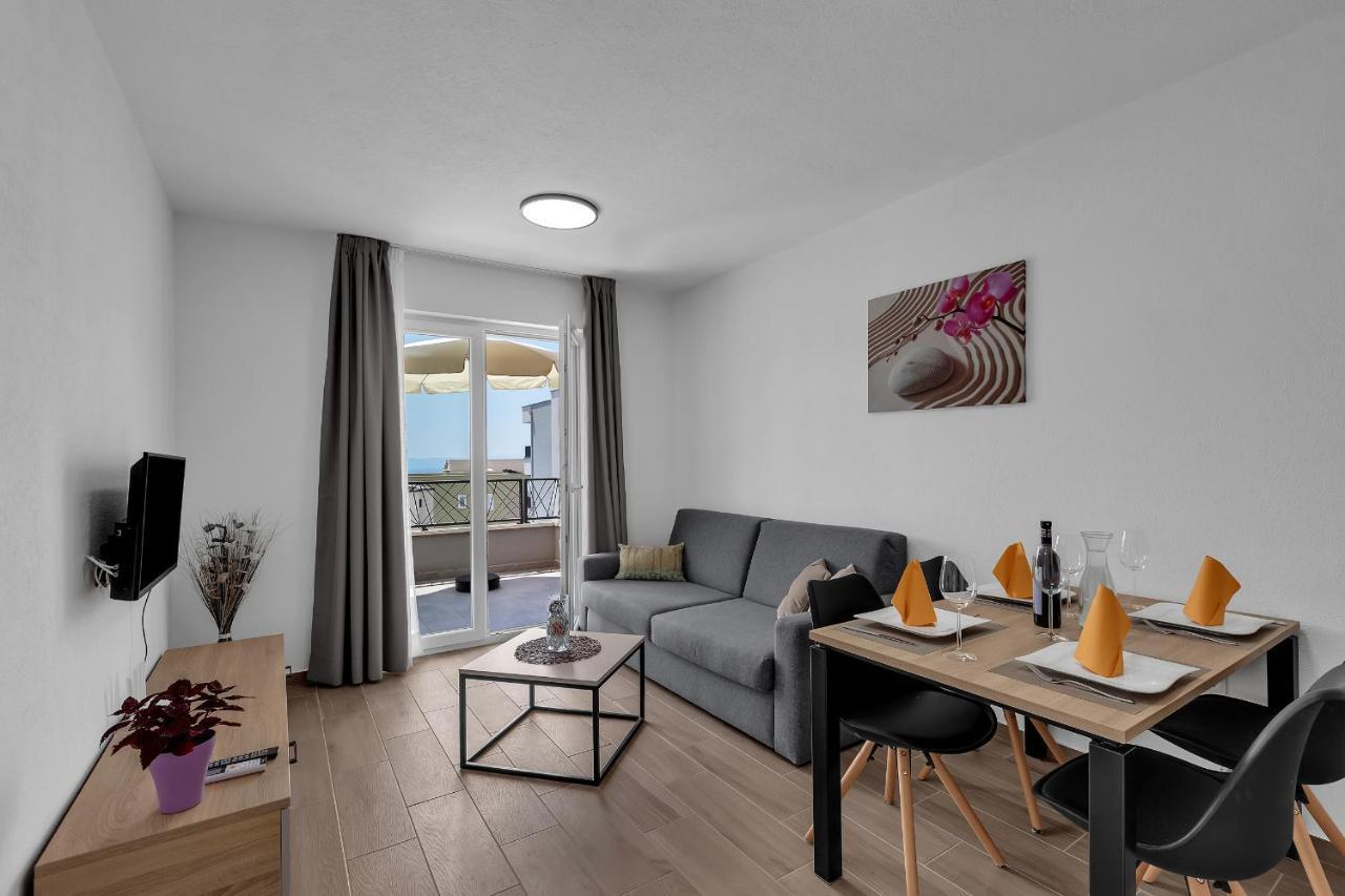 Apartment Villa Barisimo - Makarska Exklusiv Kültér fotó