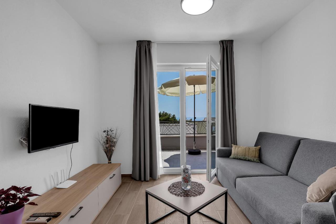 Apartment Villa Barisimo - Makarska Exklusiv Kültér fotó